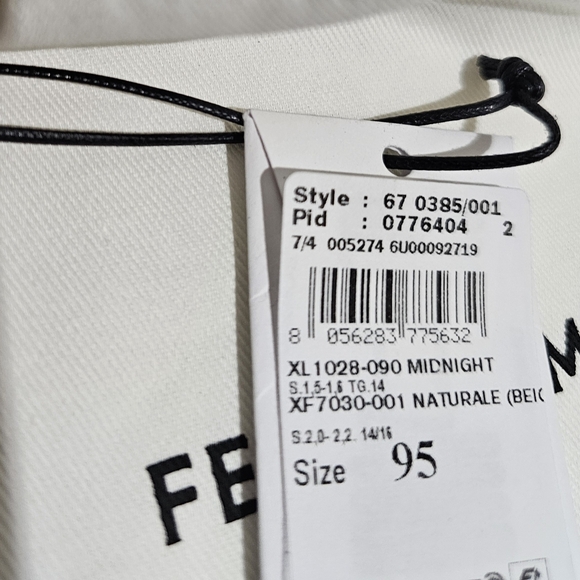 FERRAGAMO GANCIO SUEDE BELT - Picture 8 of 12